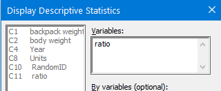 Minitab Descriptive Statistics1